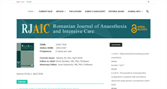 Desktop Screenshot of jurnalul-anestezie.ro